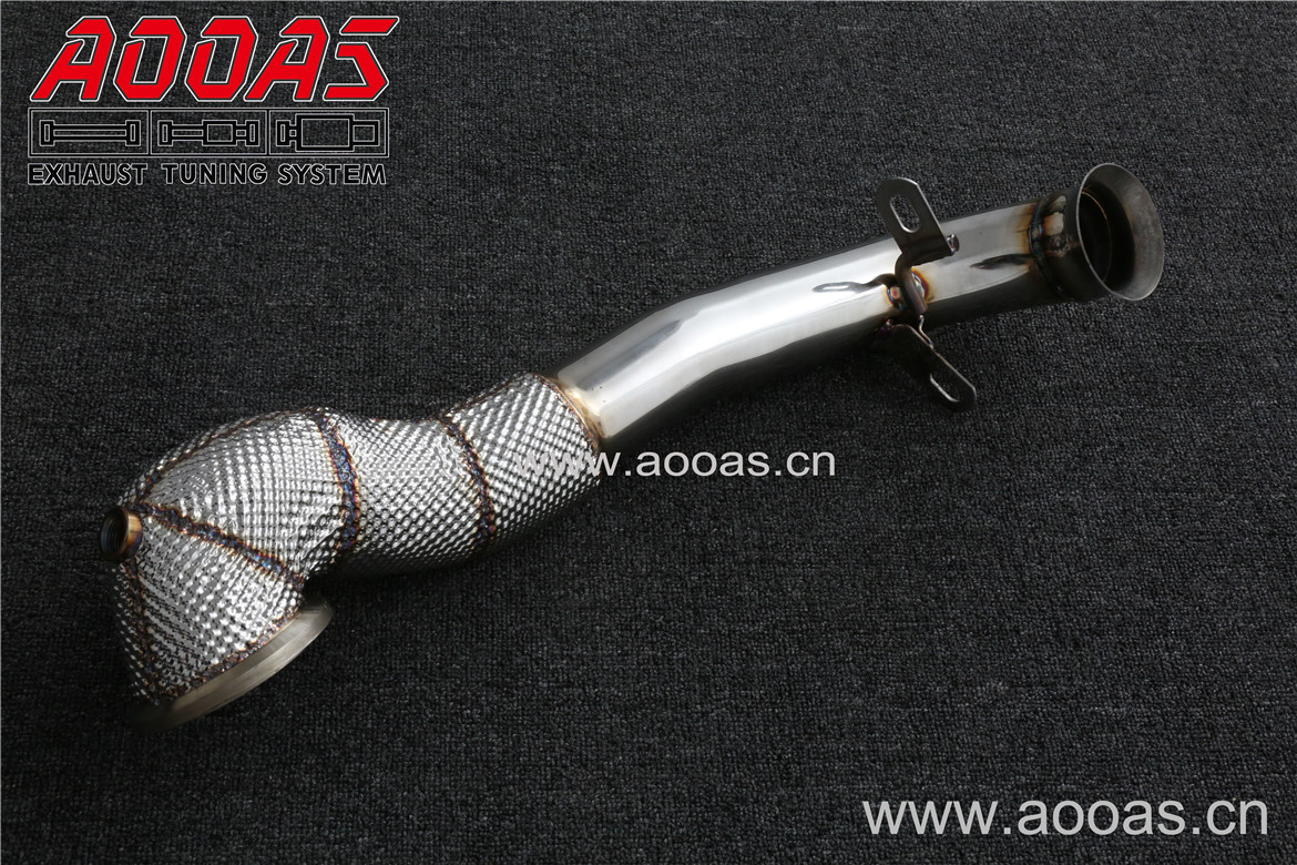 Peugeot RCZ version R (foreign version)    All SS304 / Decat (Catless) Downpipe